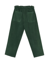 Czech Military Pant in Green Corduroy