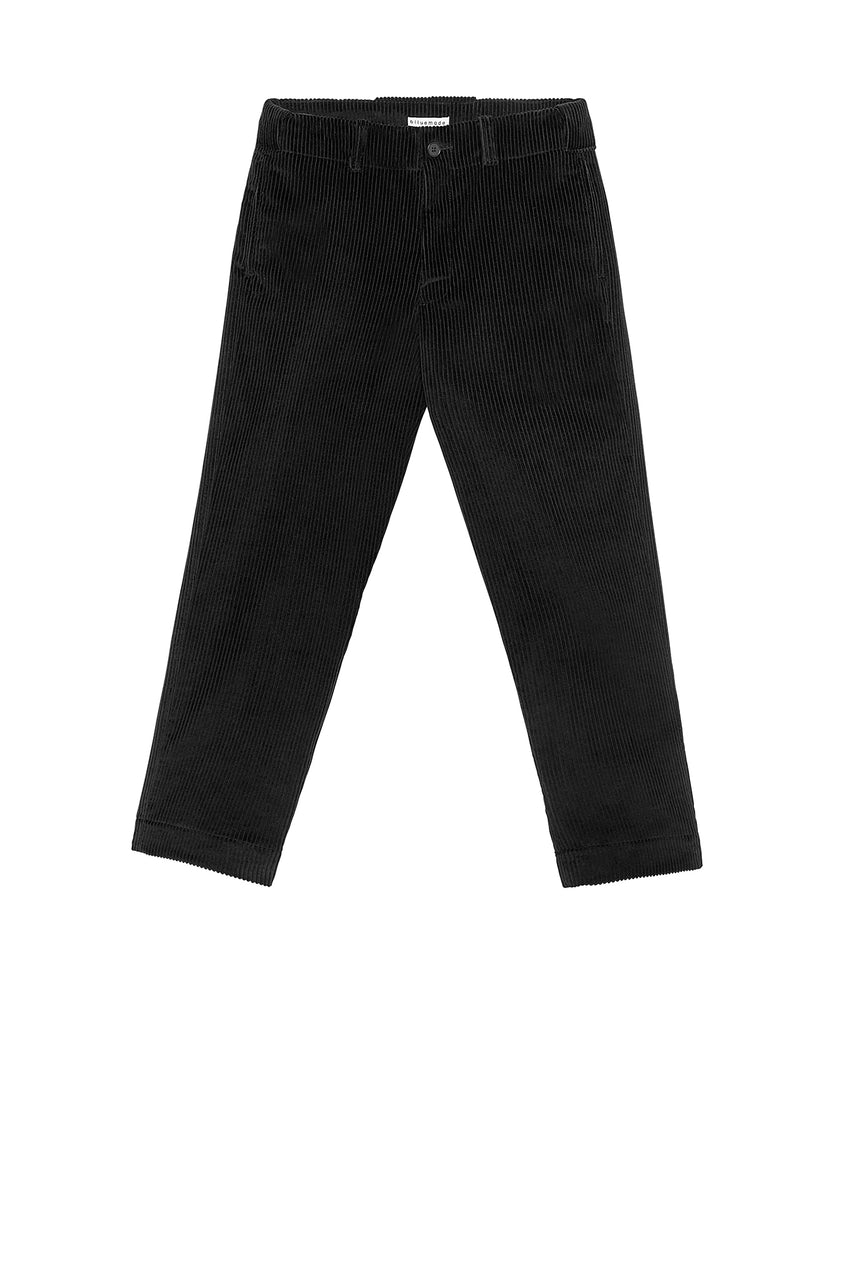Baseball Pant in Black Corduroy