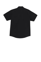 Noguchi Shirt in Black Seersucker