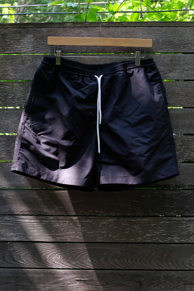 Italian Nylon Shorts in Black – blluemade