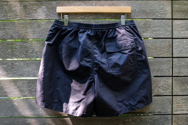 Italian Nylon Shorts in Black – blluemade
