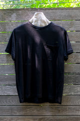 Linen Tee in Black