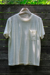 Linen Tee in White