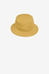 Bucket Hat in Antelope Linen