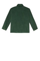 Naval pullover in Green Corduroy