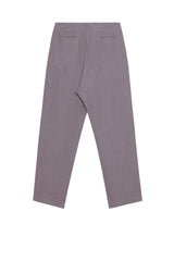 Double Pleat Pant in Koala Linen