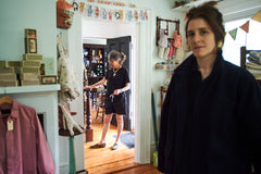 Melton Wool Navy Hunting Jacket