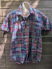 Noguchi Shirt in Japanese Cotton Plaid