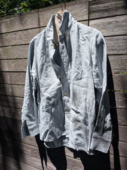 Jacket Shirtish Sample in Blue