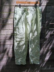New Hollywood pant in Light Green Linen