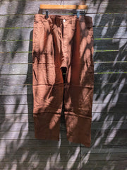 New Hollywood pant in Tobacco Belgian Linen