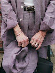 Baseball Pant in Koala Linen