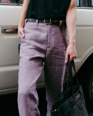 Baseball Pant in Koala Linen