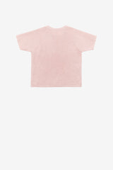 Linen raglan tee in Audrey Louise Reynolds pink