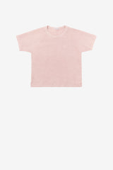 Linen raglan tee in Audrey Louise Reynolds pink