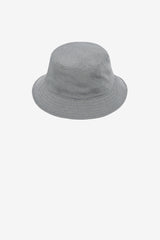 Bucket Hat in Flint Grey Linen
