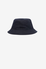 Bucket Hat in Navy LinenW