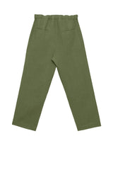 Czech Military Pant in Olive Linen