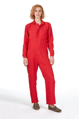 Jumpsuit in Poppy Linen